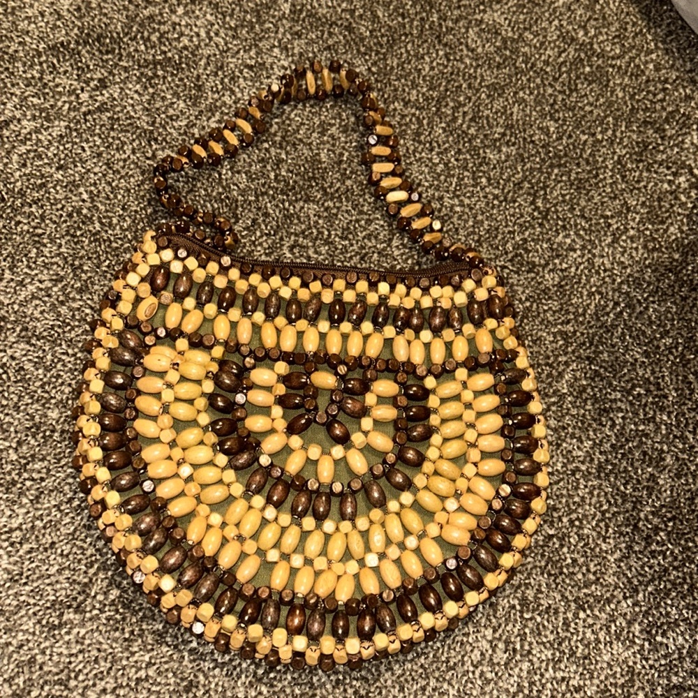 Beaded Style Shoulder Bag